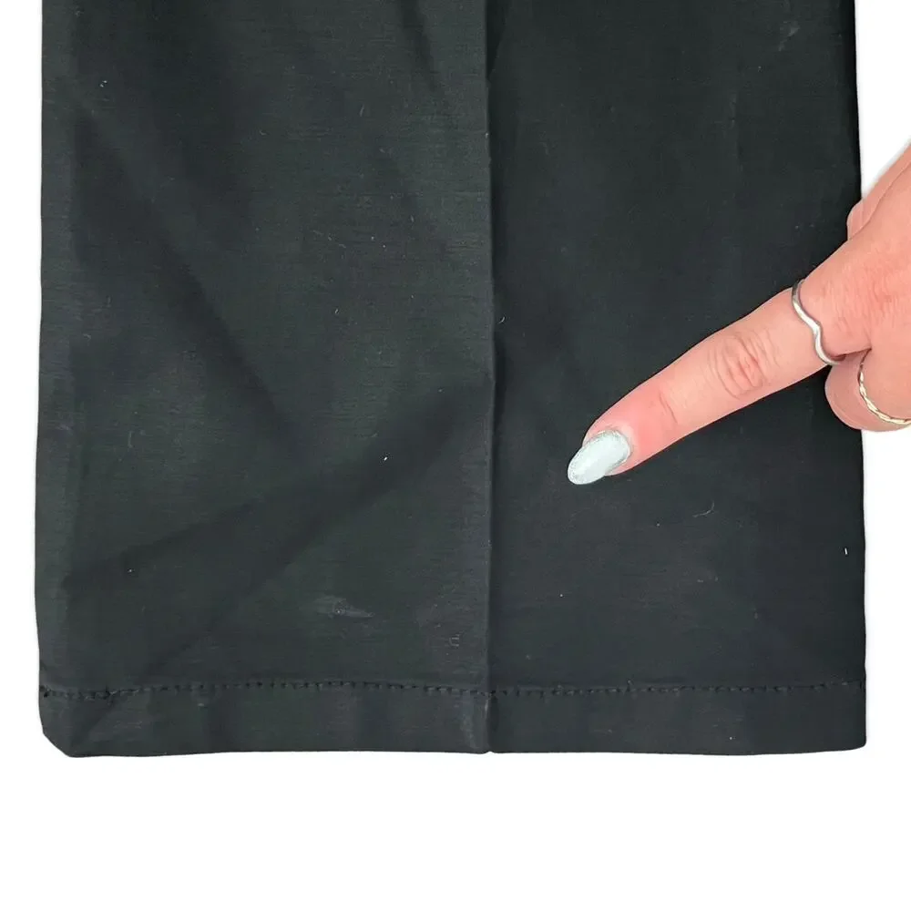 Otto Gi Italy Black Silver Embellished Pockets Bootcut Pants sz 38 / 8 NEW Tags - Picture 9 of 15